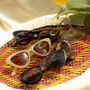 Deep Mini Cat Eye Sunglasses In Tortoise Shell, thumbnail 2 of 2