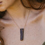 Gold Tone Tiger's Eye Pendant Necklace, thumbnail 1 of 6