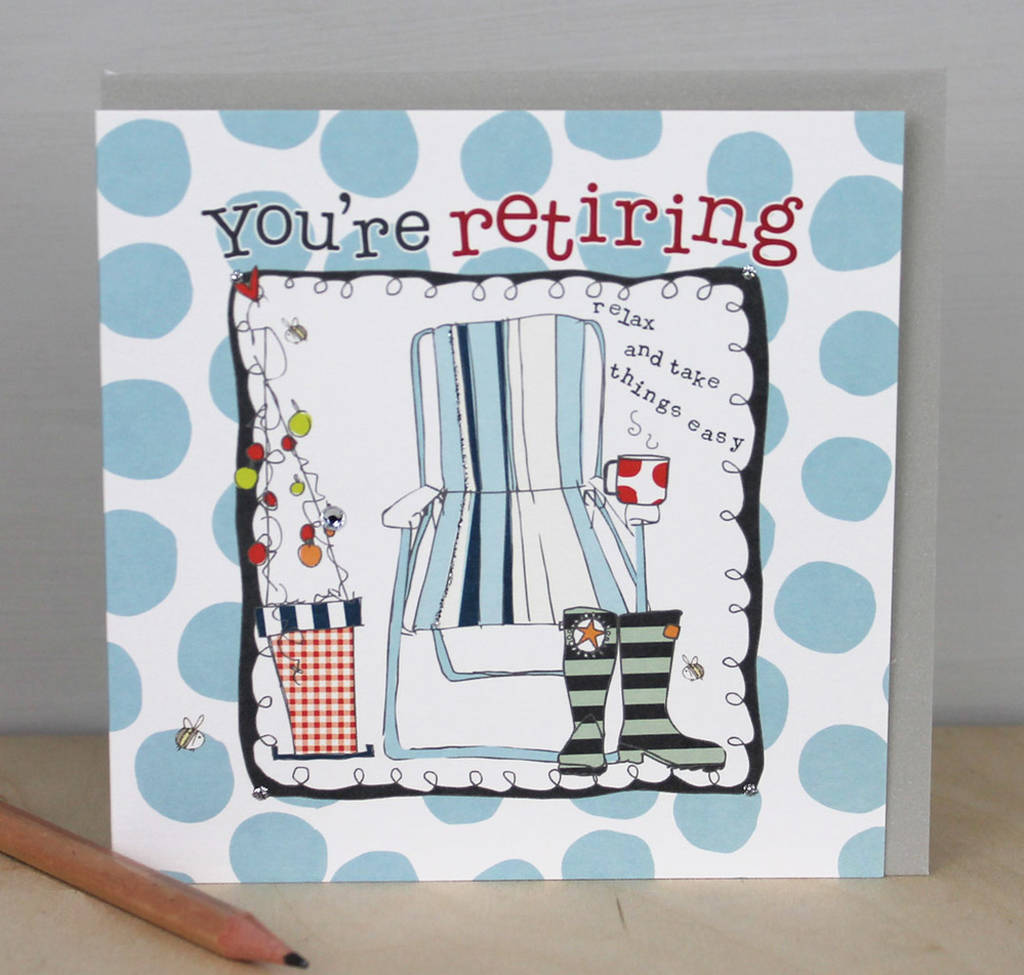 Retirement Card By Molly Mae | notonthehighstreet.com