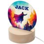 Personalised Kid's Round LED Night Light, thumbnail 11 of 12