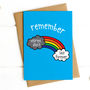 Storms Don't Last Forever Postcard, thumbnail 1 of 1