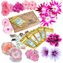 Grow Your Own Pink Bedding Flowers Gift Set, thumbnail 1 of 8