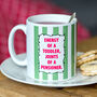 Funny Midlife Slogan Mug, thumbnail 1 of 3