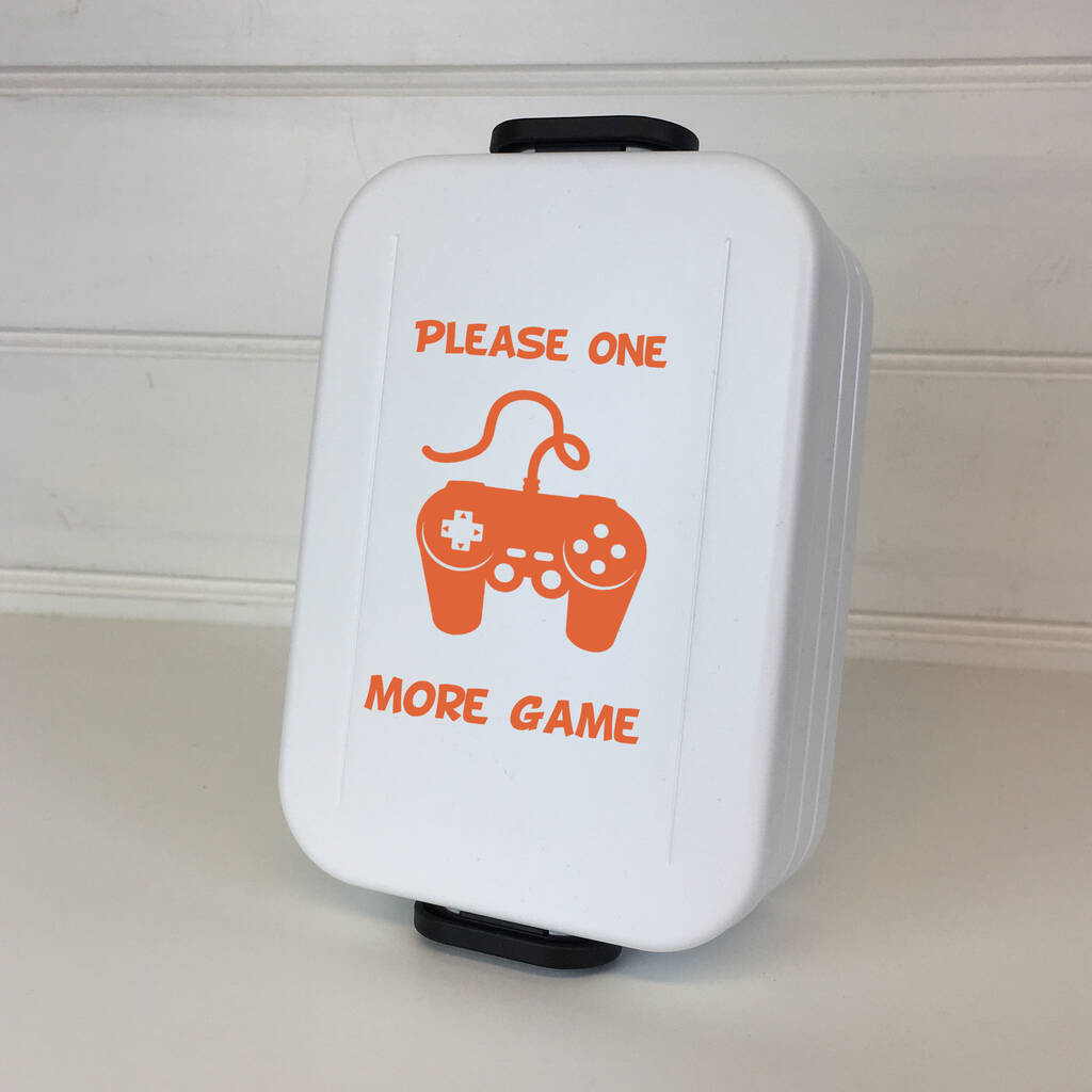 Personalised Gamer Lunch Box To Go, 1 of 9