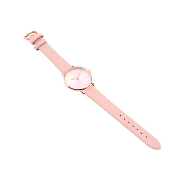 Ladies Peach Watch In Gift Box, 2 of 4