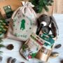 Personalised Puppy Christmas Gift Sack, thumbnail 1 of 5