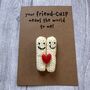 Chips Crochet Birthday Thank You Card Handmade, thumbnail 1 of 12