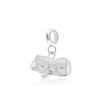Guinea Pig Charm Sterling Silver, 6 of 11