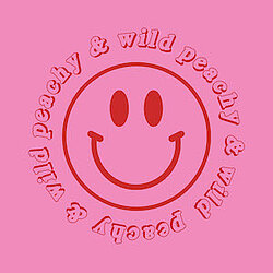 peachy + wild logo