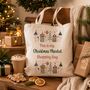 Christmas Market Shopping Tote Bag Gift, thumbnail 4 of 6