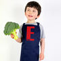 Custom Kid's Apron: Initial And Name Personalisation, thumbnail 1 of 9