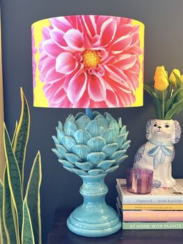 Dahlia Dream Floral Lampshade, 2 of 9