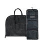 Men's Black Leather Travel Gift Set, thumbnail 1 of 9