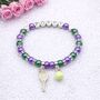 Personalised Tennis Charm Bracelet Gift, thumbnail 1 of 10