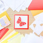 Butterfly Card Making Kit Warm | Iris Folding, thumbnail 5 of 6