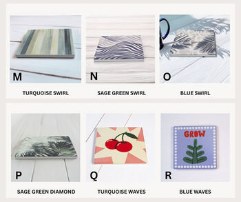 Mix And Match Your Ceramic Coasters, 3 of 4