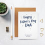 Personalised Love You To The Stars Father's Day Card, thumbnail 2 of 3