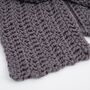 Scarf Crochet Beginners Kit, thumbnail 8 of 11
