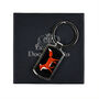 Red Fox Millefiori Handprinted Keyring, thumbnail 9 of 9