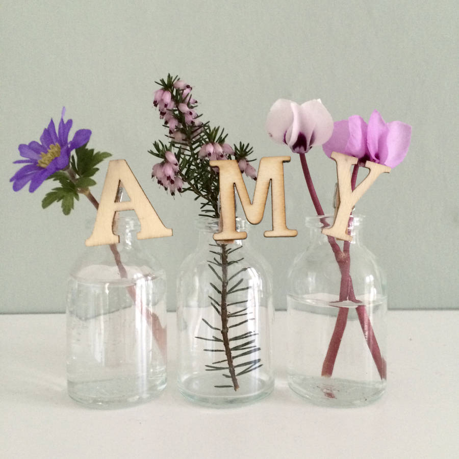 Personalised Mini Name Vase By Modo Creative