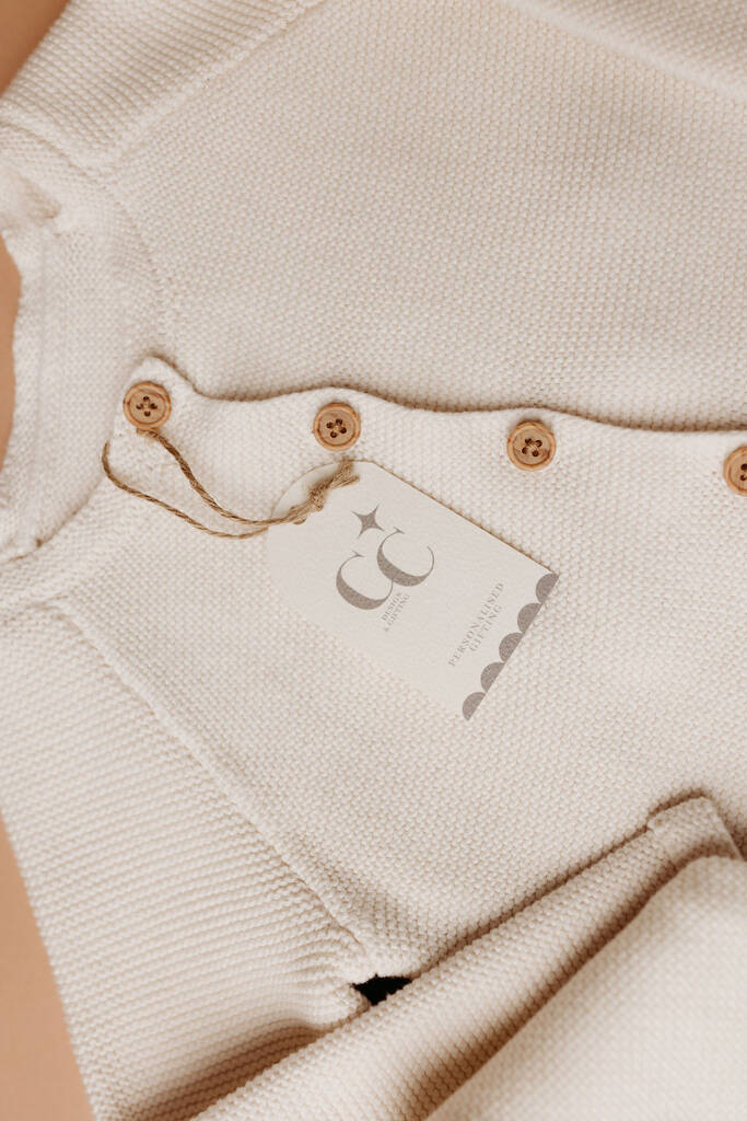 Personalised Handstitched Cardigan By Sweet Treats By Charlotte ...
