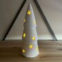 Ceramic LED Large Christmas Tree With Stars Decoration, thumbnail 2 of 3