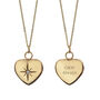 Personalised Celestial Heart Pendant Necklace, thumbnail 7 of 7