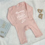 Mummy, Will You Marry Daddy Proposal Babygrow, thumbnail 4 of 8