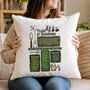 30th Birthday Gift For Gardeners Personalised Cushion, thumbnail 2 of 9