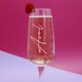 Personalised 'Prosseco Queen' Champagne Flute, thumbnail 3 of 6