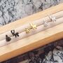 Silver Reindeer And Christmas Tree Earrings Gift, thumbnail 10 of 10