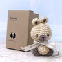 Personalised Baby's First Cot Teddy Bear Decoration, thumbnail 7 of 12