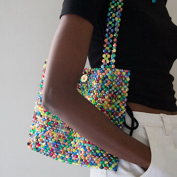 Beaded Tote Bag, 3 of 10