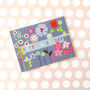 Mini Flowery Birthday Card, thumbnail 3 of 5