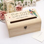 Indian Peacock Wedding Cards Post Box Chest, thumbnail 1 of 3