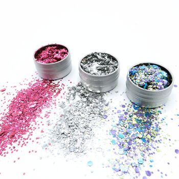 Peacock Party Eco Glitter Gift Set, 6 of 12