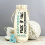 Personalised 'Mr And Mrs' Congratulations Wine Bag, thumbnail 3 of 8