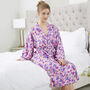 Personalised Floral Beach Cover Up Kimono, thumbnail 4 of 8