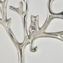 Personalised Silver Cat Jewellery Tree, thumbnail 3 of 11
