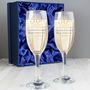 Golden Anniversary Personalised Flute Set With Gift Box, thumbnail 1 of 3