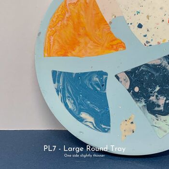 Round Tray Planet Landscape Large Coasters, 12 of 12