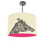 Giraffe Drum Lampshade Mix And Match, thumbnail 2 of 11