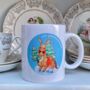 Bunny And Robin Christmas Mug With Hot Choc Kit, thumbnail 1 of 3