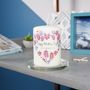 Personalised Happy Mother's Day Floral Heart Candle, thumbnail 4 of 11
