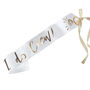 I Do Crew Gold Foiled Hen Party Sashes Six Pack, thumbnail 2 of 3
