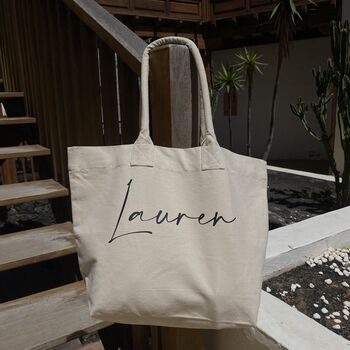 Personalised Large Tote Bag, 2 of 5