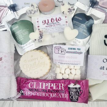 20th 30th 40th 50th 60th Birthday Hamper, Pamper Gift Box For Her, Birthday Self Care Package, 4 of 12