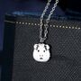Guinea Pig Pendant Necklace In Sterling Silver, thumbnail 1 of 12