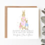 Personalised Birthday Card For Mum Rabbits, thumbnail 2 of 4