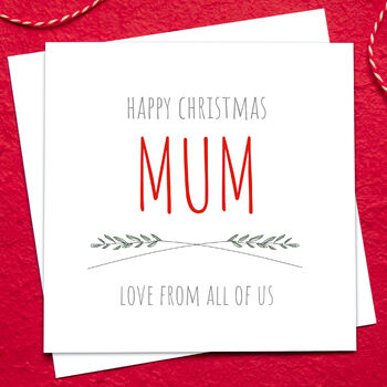 To Mummy Personalised Christmas Card, 4 of 5